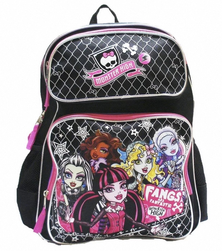 monster high bags for school