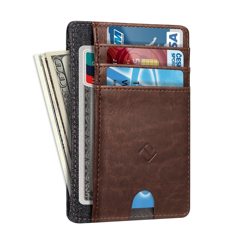 Leather card wallet