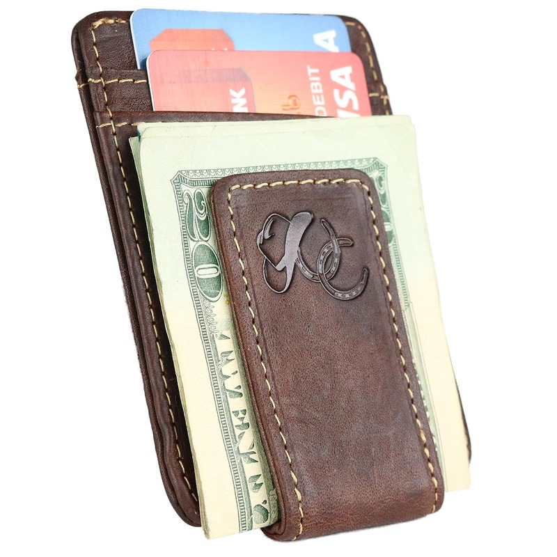 Money clip wallet for men