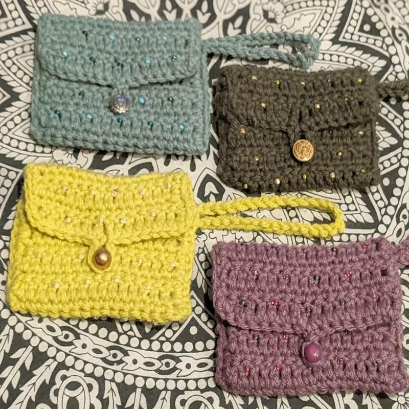 Crochet wallet