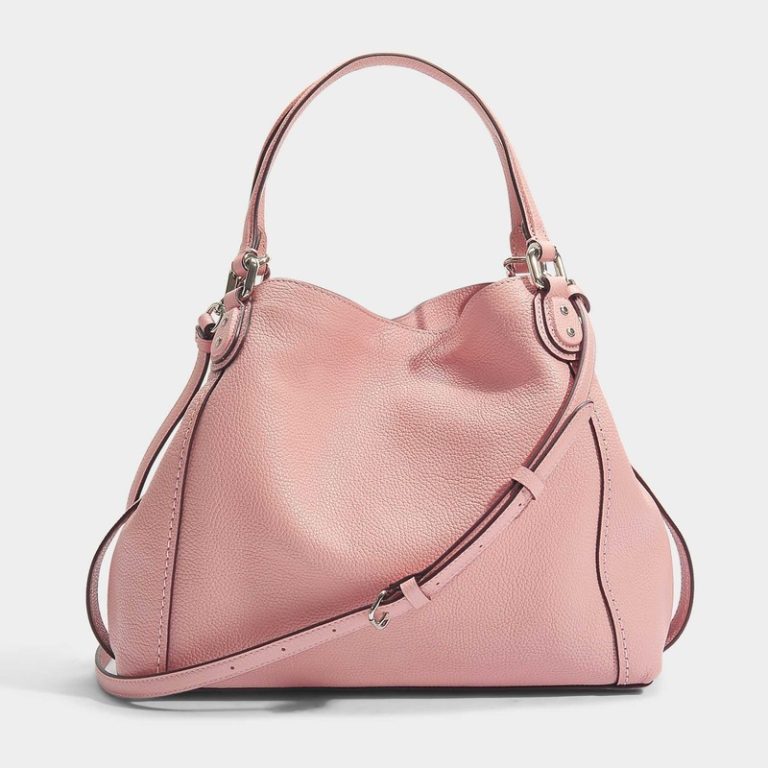 Pink shoulder bag