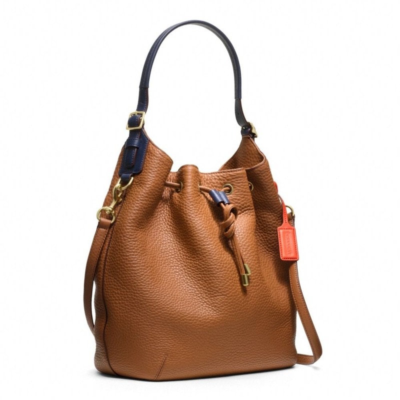 Brown shoulder bag