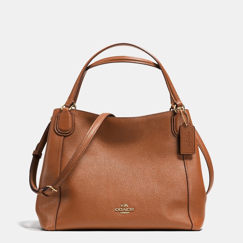 Brown shoulder bag