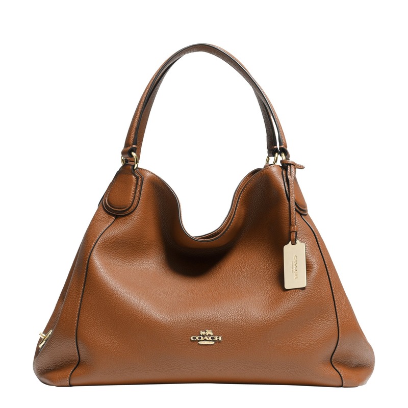 Brown shoulder bag