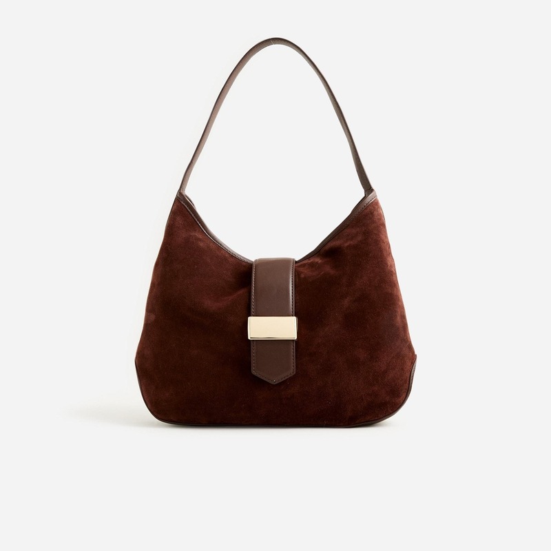 Brown Suede Shoulder Bag: Perfect Accessory for Any Occasion