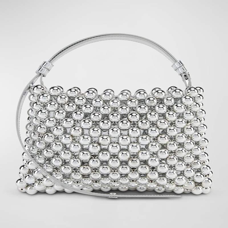 Beaded shoulder bag