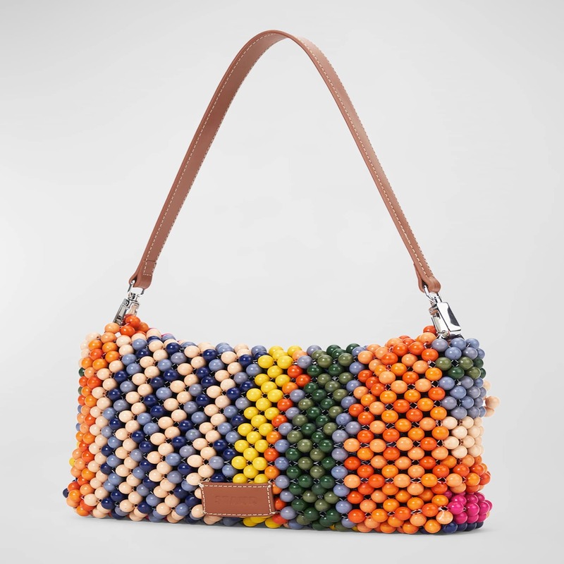 Beaded shoulder bag