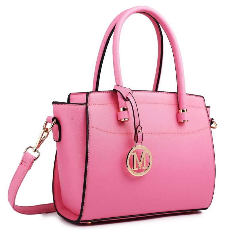 Pink shoulder bag