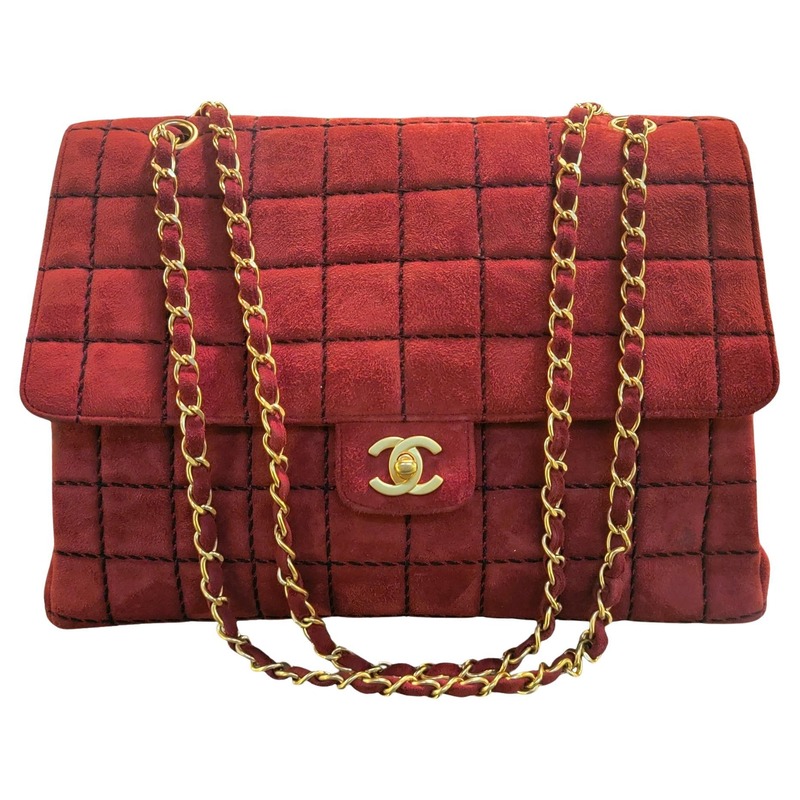 Burgundy shoulder bag