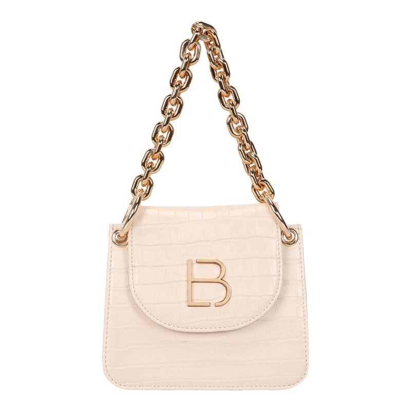 Cream shoulder bag