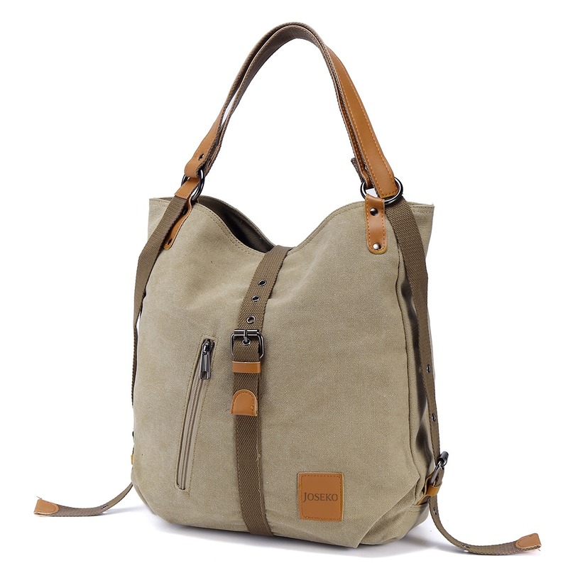 canvas shoulder bag