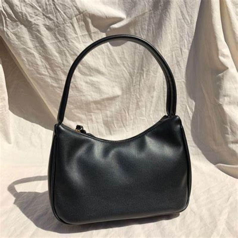 Small black shoulder bag