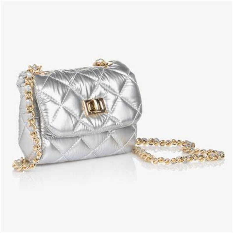 Silver Shoulder Bag