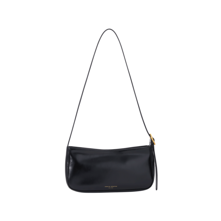 Small black shoulder bag