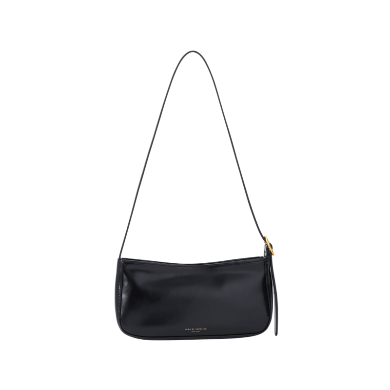 Small black shoulder bag