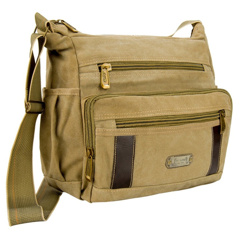 canvas shoulder bag