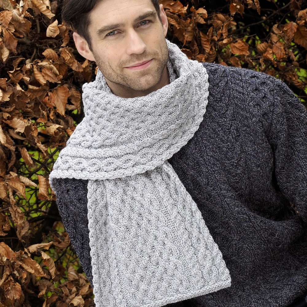 knitted scarf