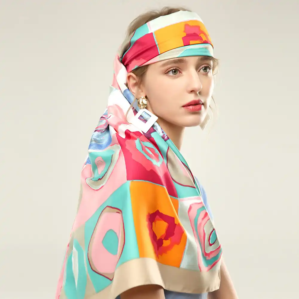 designer head scarf