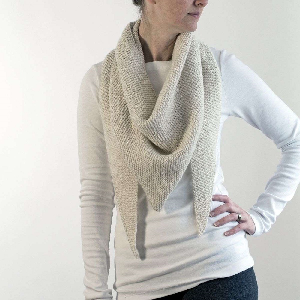knitted scarf