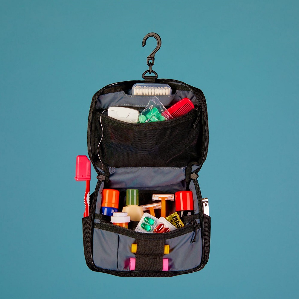 toiletry bags