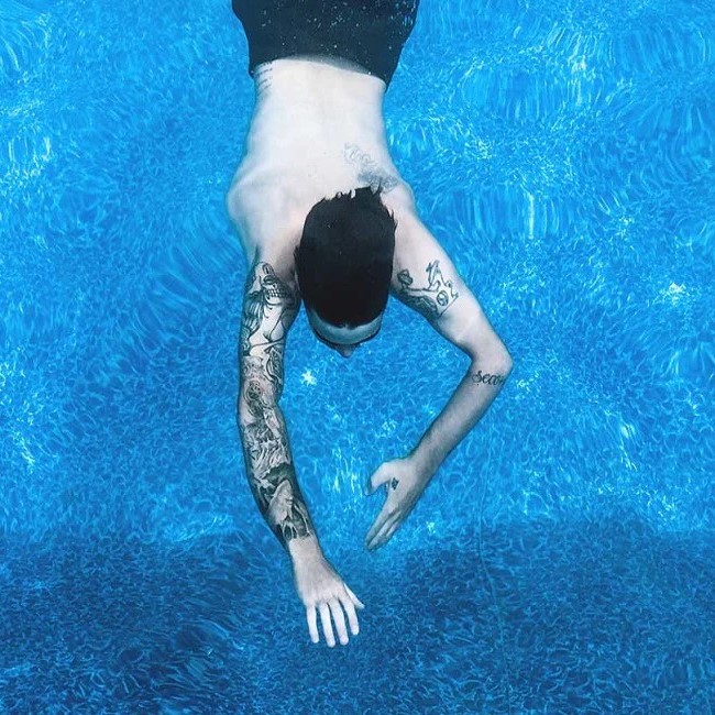 tattoo amd swimming